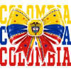 Colombia Flag Bow | Colombian Coquette Style