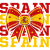 Spain Flag Bow | Coquettish Spanish Style