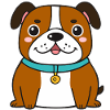Cuddly Bulldog (Comic)