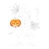 Halloween Bigfoot, Halloween Party, Skeleton Pumpkin