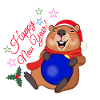 New Year's capybara