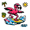 Flamingo Surfabenteuer