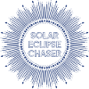 Solar eclipse chaser blau