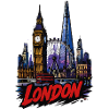 London's Neon Skyline