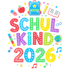 Schulkind 2026 Farbexplosion