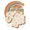 KOS 2026 Retro Beach Rainbow