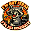 I'm not wild – pizza crazy