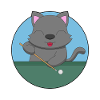 Katze Billiard Queue