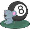 Mouse Billiard Object Ball