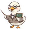 Gans als Lehrer