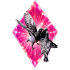 Pigeons on Eruptive Pink Diamond