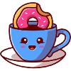 Kawaii Donut Cup Cheer