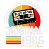 Original 1986 Vintage Retro fødselsdagsgave