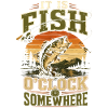 Angelhumor Fischerfisch Retro-Geschenk
