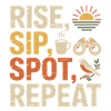 Rise, Sip, Spot, Repeat – Breakfast Motif