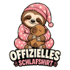 Offizielles Schlafmodus Faultier Capybara Art