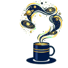 Galactic Coffee Space Space