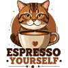 Espresso Cat Yourself