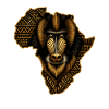 Africa's Tribalmandril Portrait