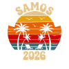 Samos 2026 Retro Sunset