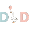 Dad Duck Balloon
