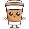 Kawaii Coffee Mug Charm