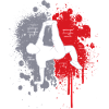 Breakdancing Breakdancer Farbklecks Breakdance