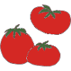 Red Tomato Trio Print