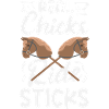 Hobby Horse Ride Sticks Riding