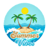 Summer Vibes Tropical Island