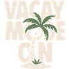 Vacay Mode On Palm Tree Design