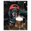 Dachshund, Beer, Meme, Funny Photo