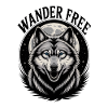 Wolf with the Moon