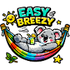 Easy Breezy Koala Regenbogen