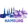 Hamburg Stadt Skyline