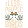 Moins de gens, plus d’oiseaux
