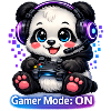 Gamer Panda – Mode ON 🎮🐼