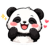 Happy Panda – Mode Amour ACTIVÉ 🐼💖