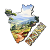 Burundi Aquarell Design