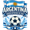 Argentinien Fan Shirt Fußball Retro