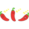 Chili sleeping face