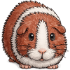 Fuzzy guinea pig