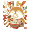 Red Panda Loves Ramen
