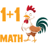 Farmer Rooster Flock Poultry Math Chicken