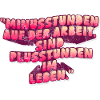 Minusstunden auf der Arbeit