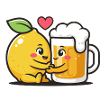 Radler Beer Lemon Love Funny Mix