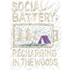 Social Battery Recharging In The Woods