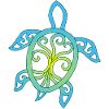 Emerald Mandala Turtle