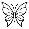 Minimalist Butterfly