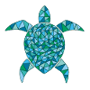 Blue Mosaic Turtle